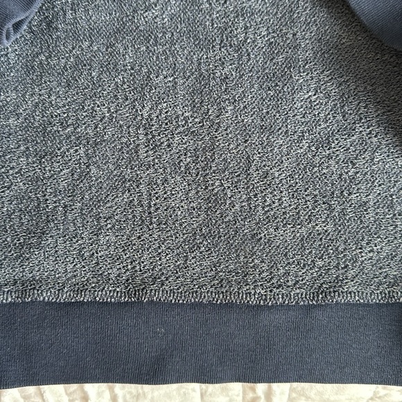 American Apparel Drop Shoulder French Terry Sweatshirt Medium - Navy Blue - Picture 3 of 3